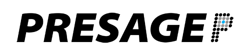 Presage Solutions full logo with transparent background.